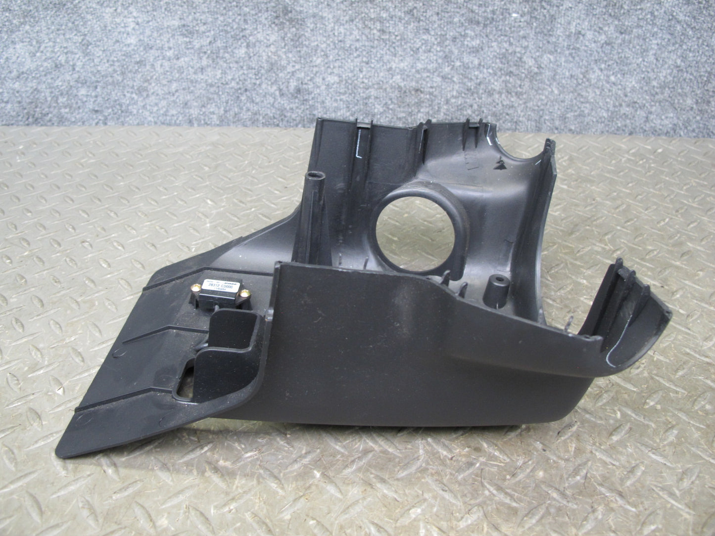 03-06 Nissan 350Z Z33 Lower Steering Column Trim Black w Microphone OEM