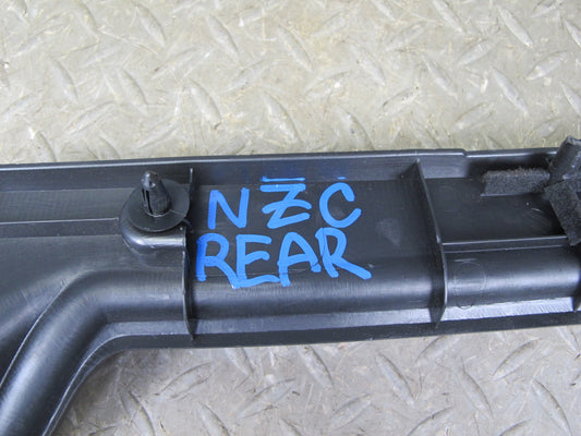 04-09 Nissan 350Z Z33 Convertible Rear Behind Seat Upper Trim Panel Black OEM