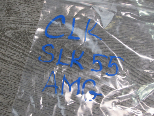 05-11 Mercedes R171 SLK55 AMG Rear Trunk Lid Emblem Letter Symbol Logo OEM
