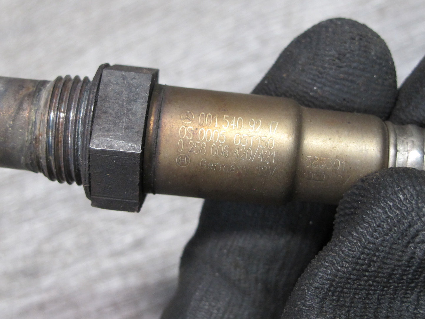 05-11 Mercedes R171 Slk-class Set of 4 Oxygen O2 Lambda Sensor OEM