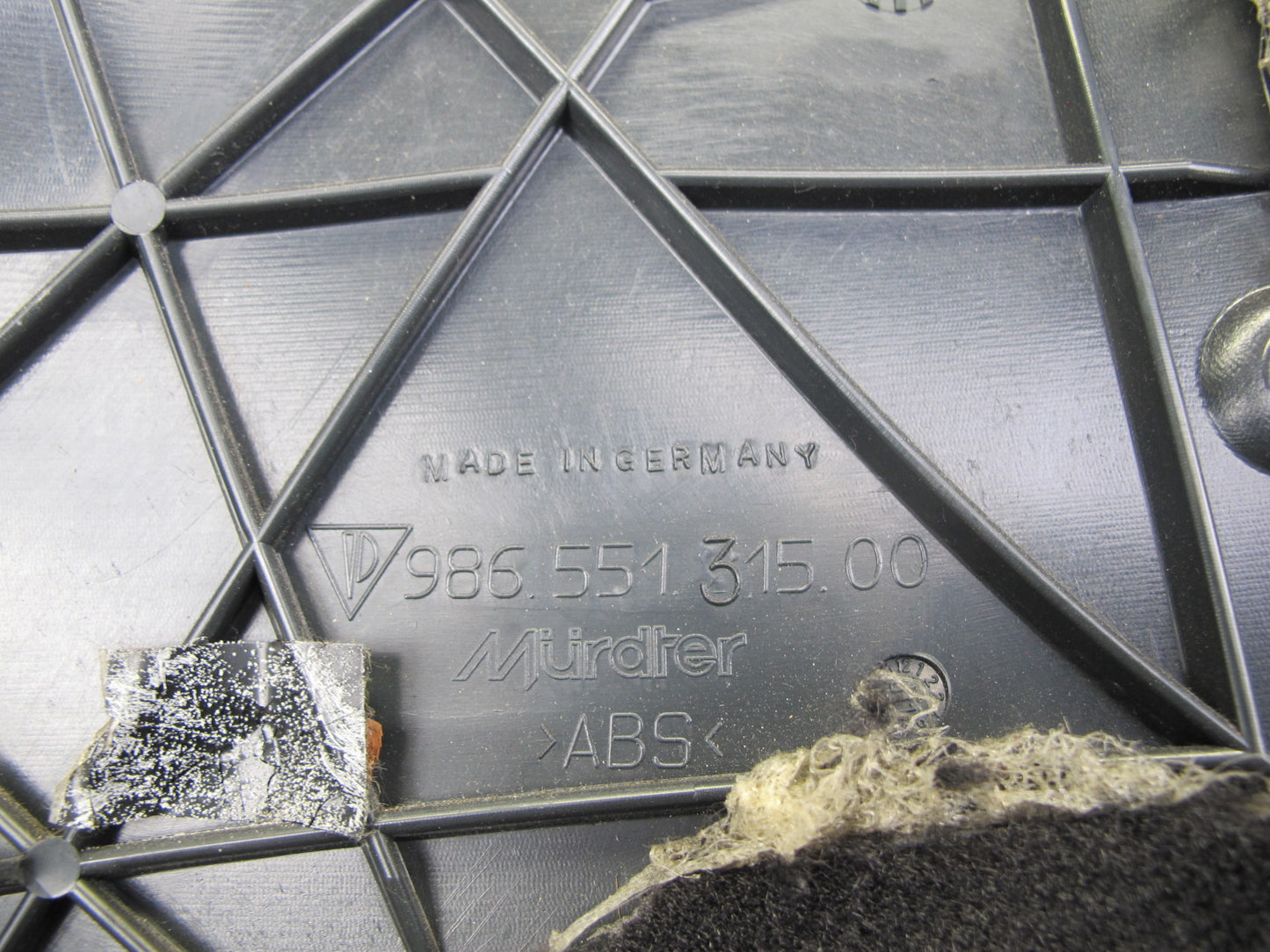 1997-2004 Porsche Boxster 986 Pillar Center Console Interior Trim Panel Set of 5