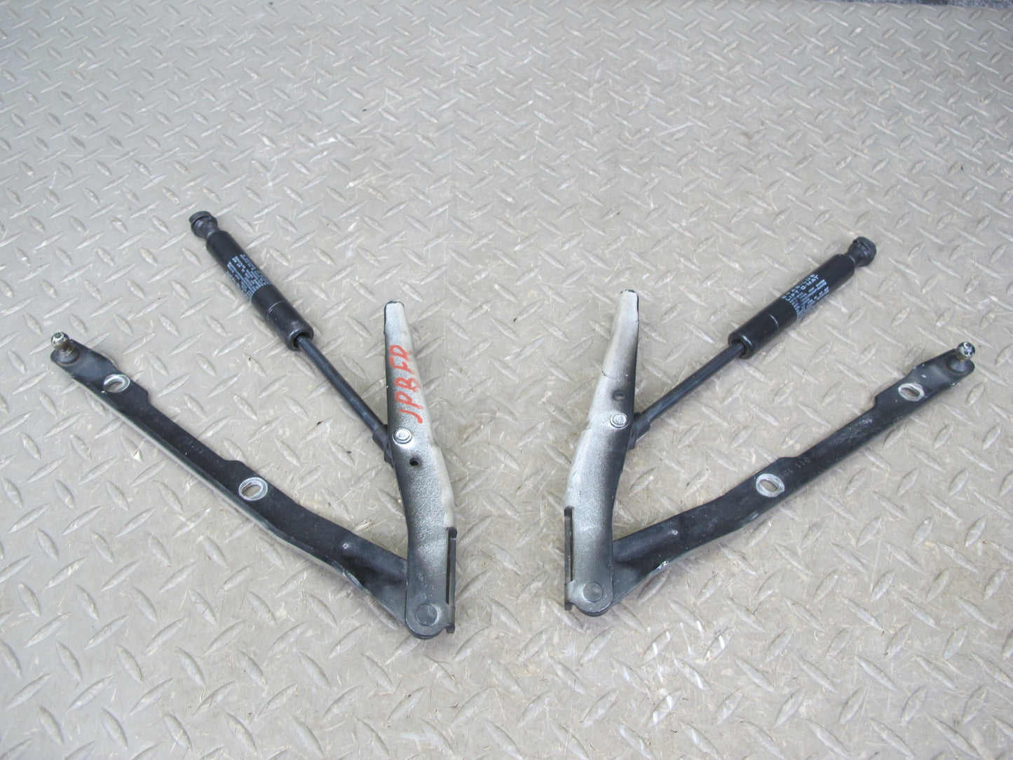 1997-2004 Porsche Boxster 986 Hood Front Left & Right Hinge Support Set of 2