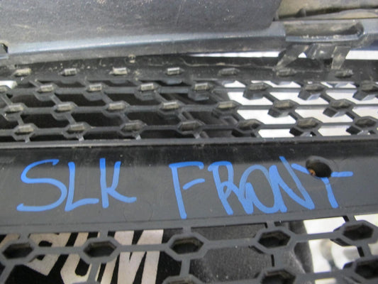 09-12 Mercedes R230 Sl-class Front Bumper Cover Black w Foam & Fog Lights OEM