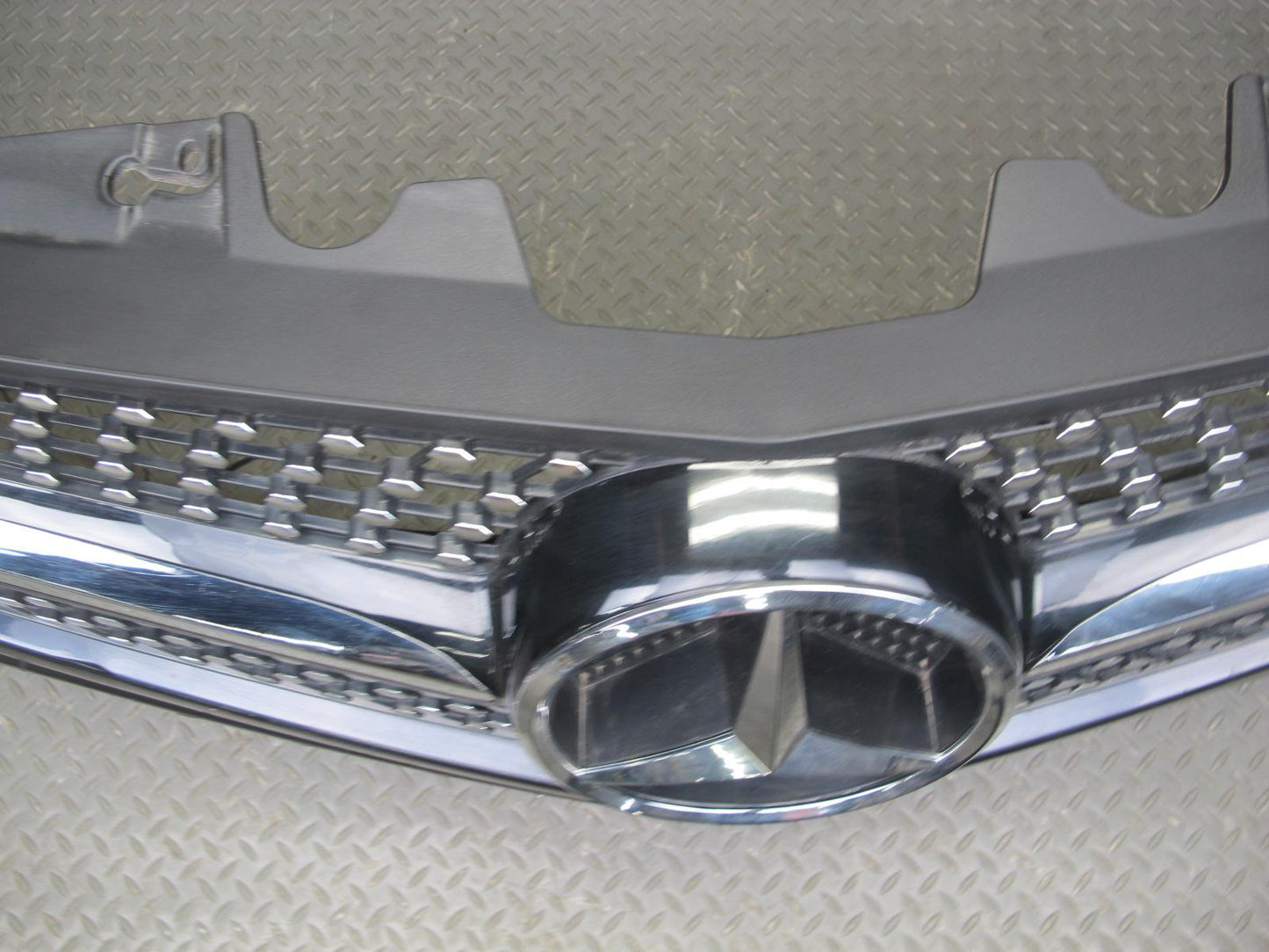 09-12 Mercedes R230 Sl-class Front Bumper Cover Black w Foam & Fog Lights OEM