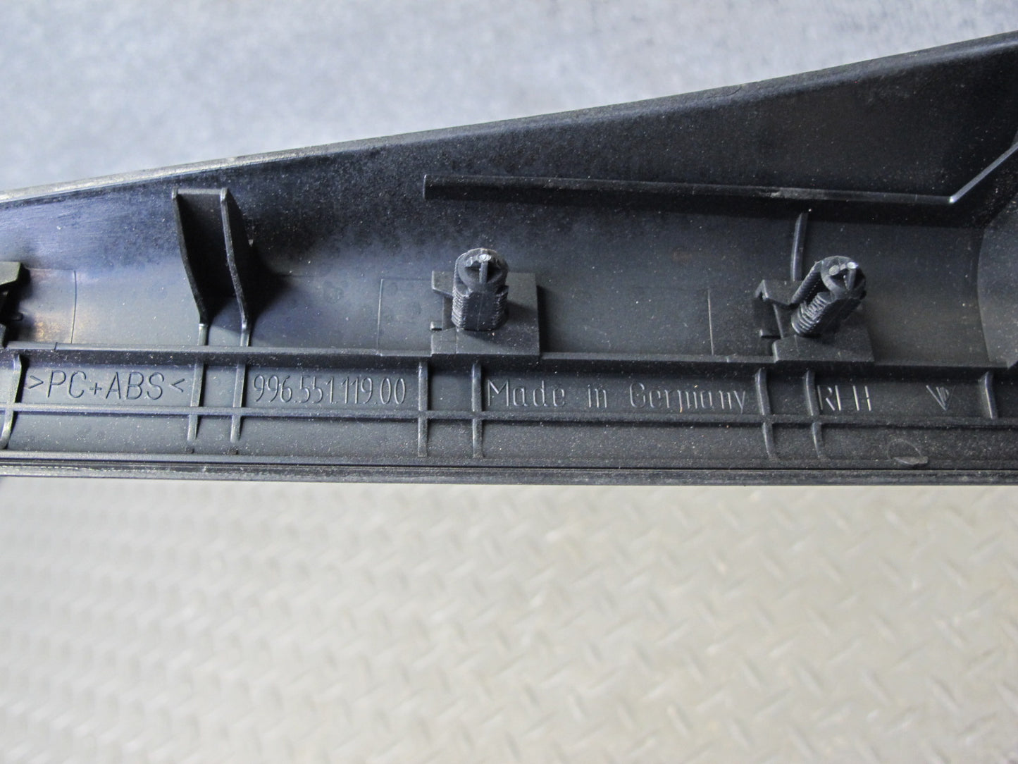 2000-2004 Porsche Boxster 986 Door Lower Scuff Sill Plate Trim Panel Set of 2