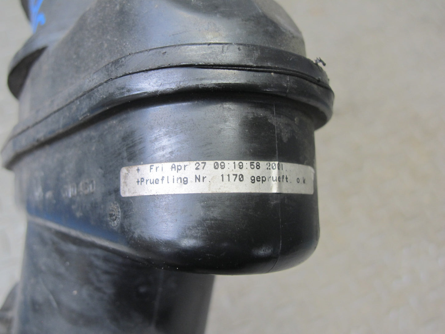 2000-2004 Porsche Boxster 986 M/T Engine Air Intake Hose Tube Pipe 99611002704