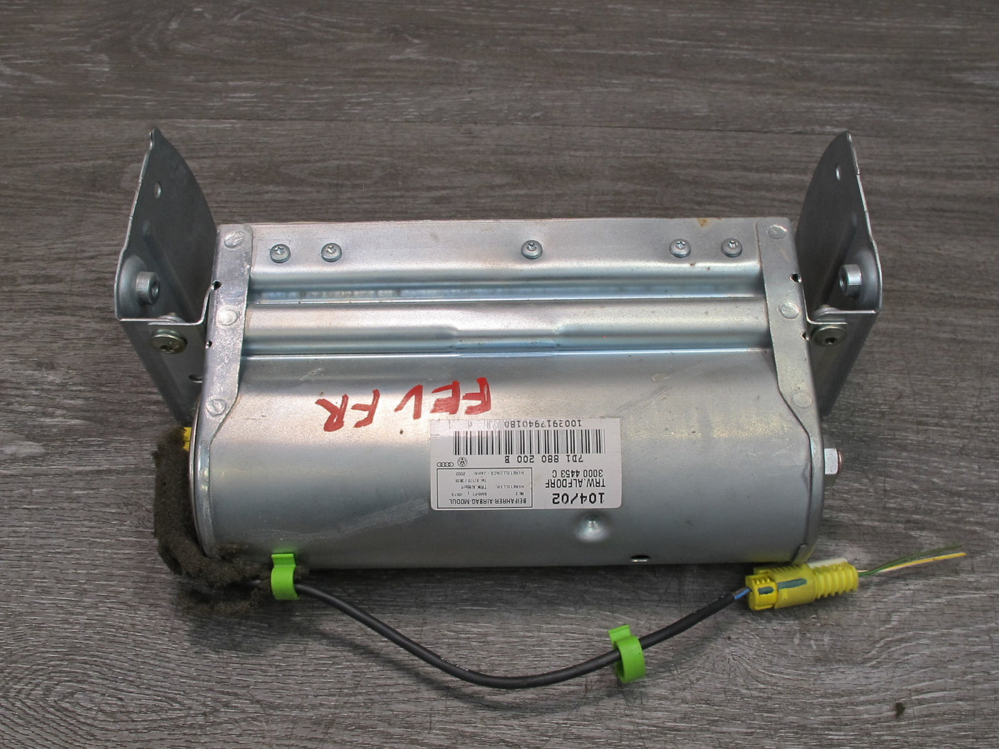 99-03 VW EUROVAN T4 MV FRONT RIGHT PASSENGER SIDE DASH SRS AIRBAG 7D1880200B OEM