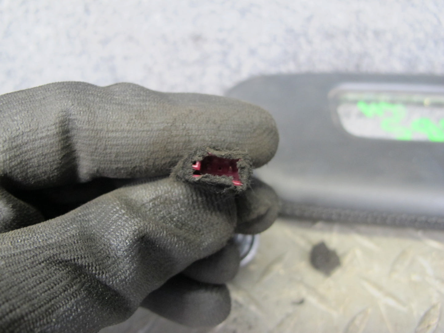 2006-2010 BMW E64 Convertible Front Left & Right Sun Visor Set of 2