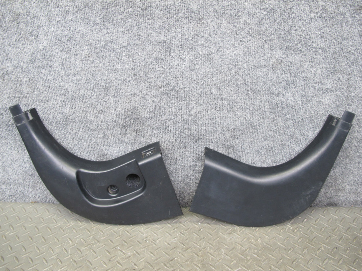2006-2010 BMW E63 E64 Set of 2 Front Left & Right Kick Trim Cover Panel
