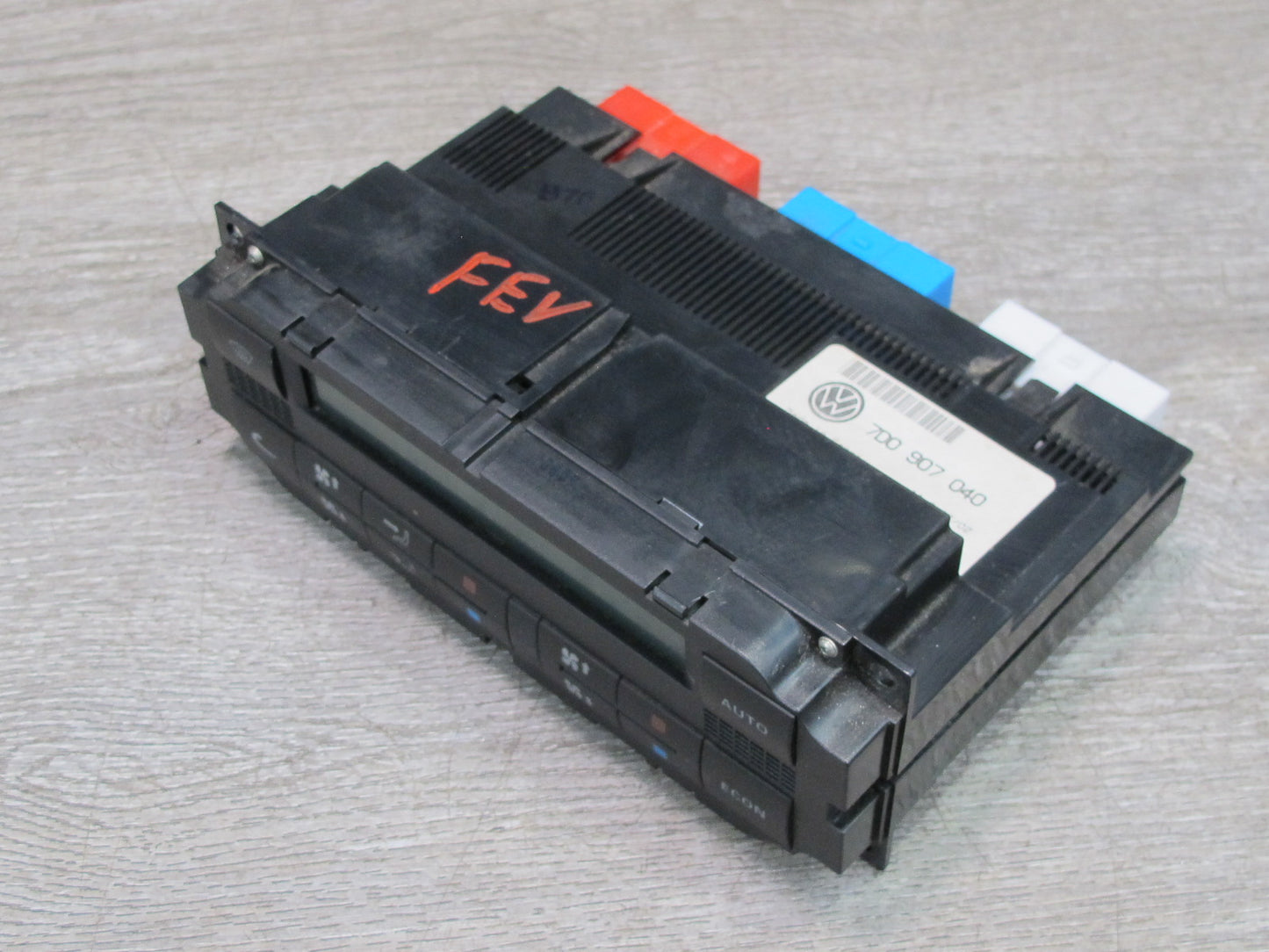 99-03 VW Eurovan T4 A/C Heater Climate Control Switch Panel 7D0907040 OEM