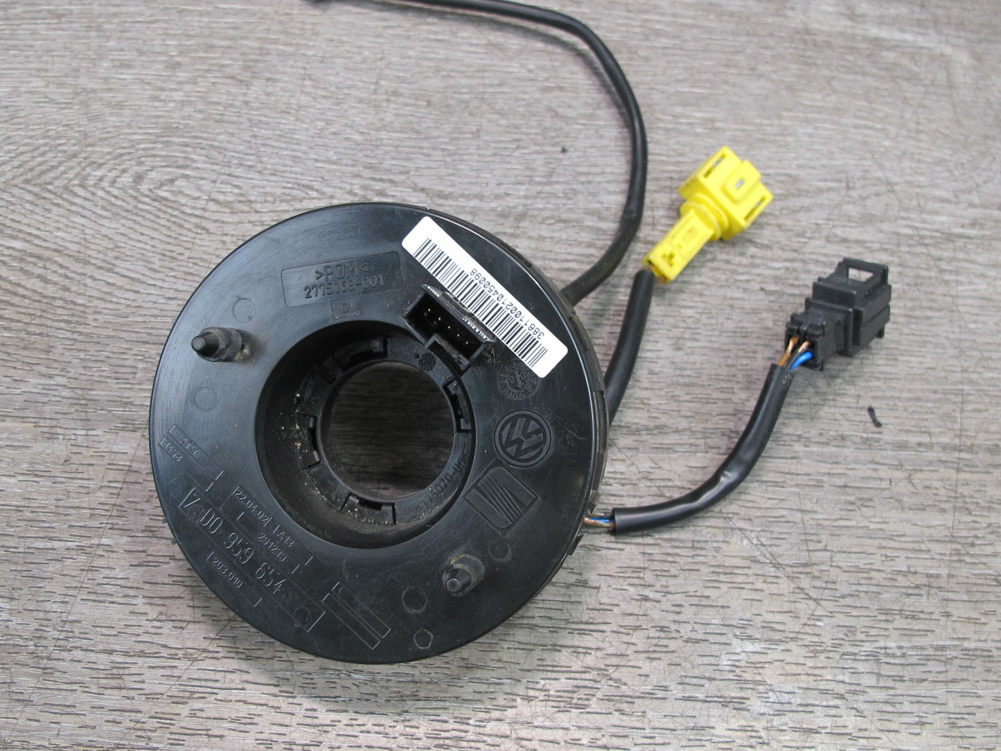 02-03 VW EUROVAN T4 MV STEERING COLUMN CLOCK SPRING ANGLE SENSOR 7D0959654 OEM