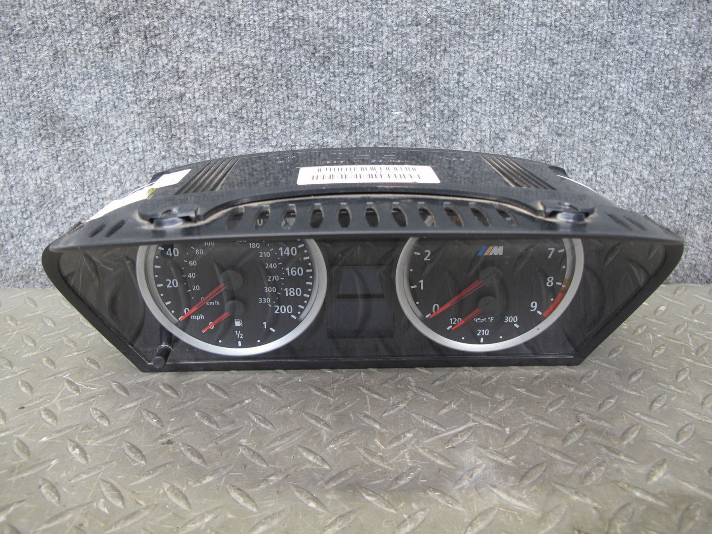 2006-2010 BMW E63 E64 M6 Instrument Cluster Gauge Speedometer 7839299