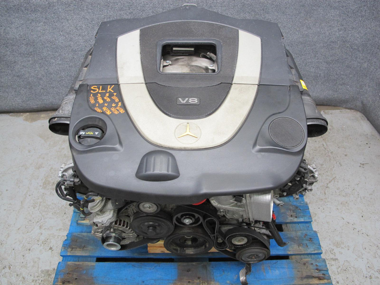 07-12 Mercedes R230 SL550 5.5L M273 273.965 V8 Complete Engine Motor 156k Miles