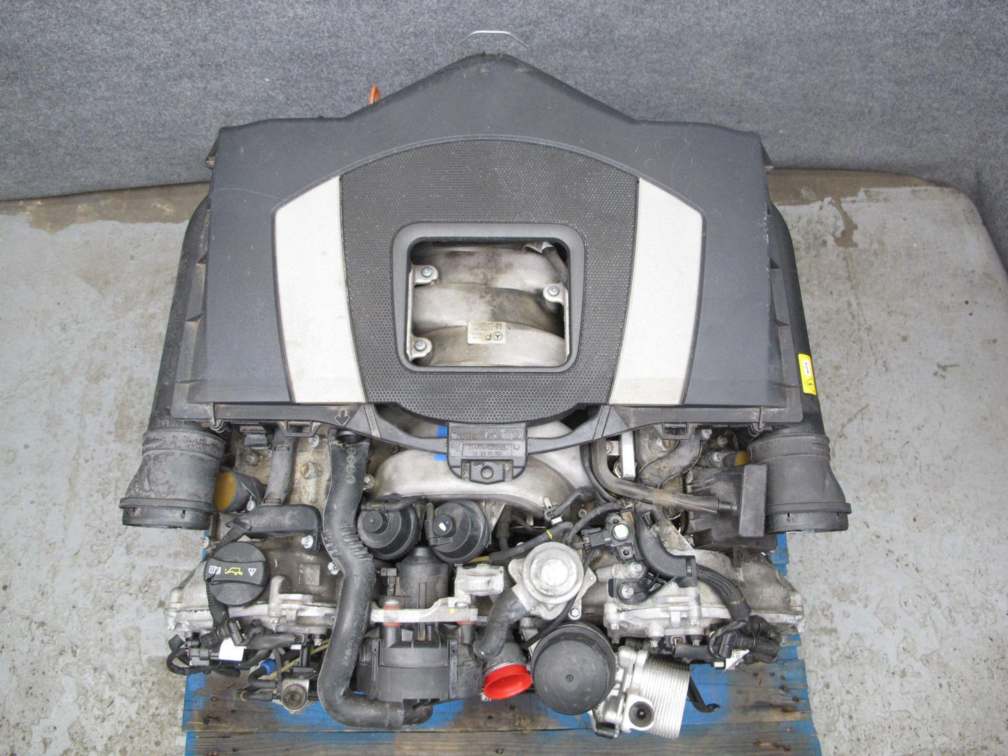 07-12 Mercedes R230 SL550 5.5L M273 273.965 V8 Complete Engine Motor 156k Miles