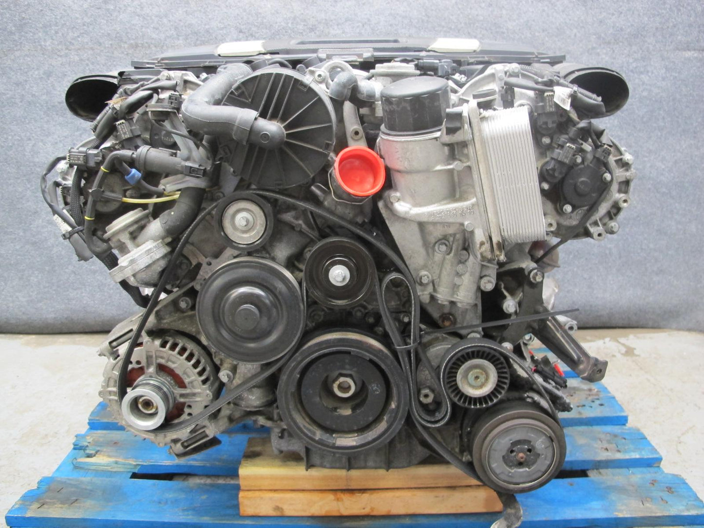 07-12 Mercedes R230 SL550 5.5L M273 273.965 V8 Complete Engine Motor 156k Miles