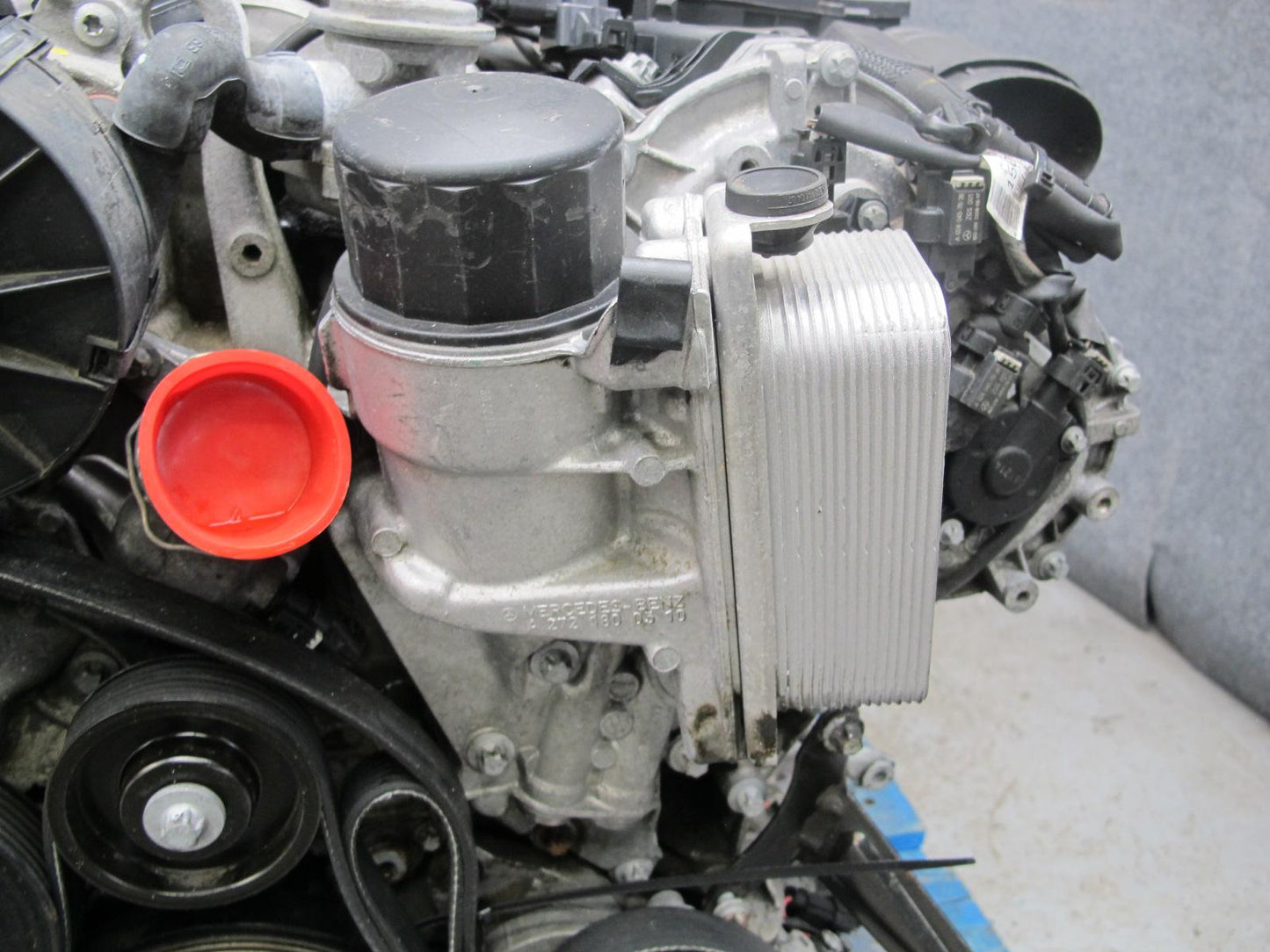 07-12 Mercedes R230 SL550 5.5L M273 273.965 V8 Complete Engine Motor 156k Miles