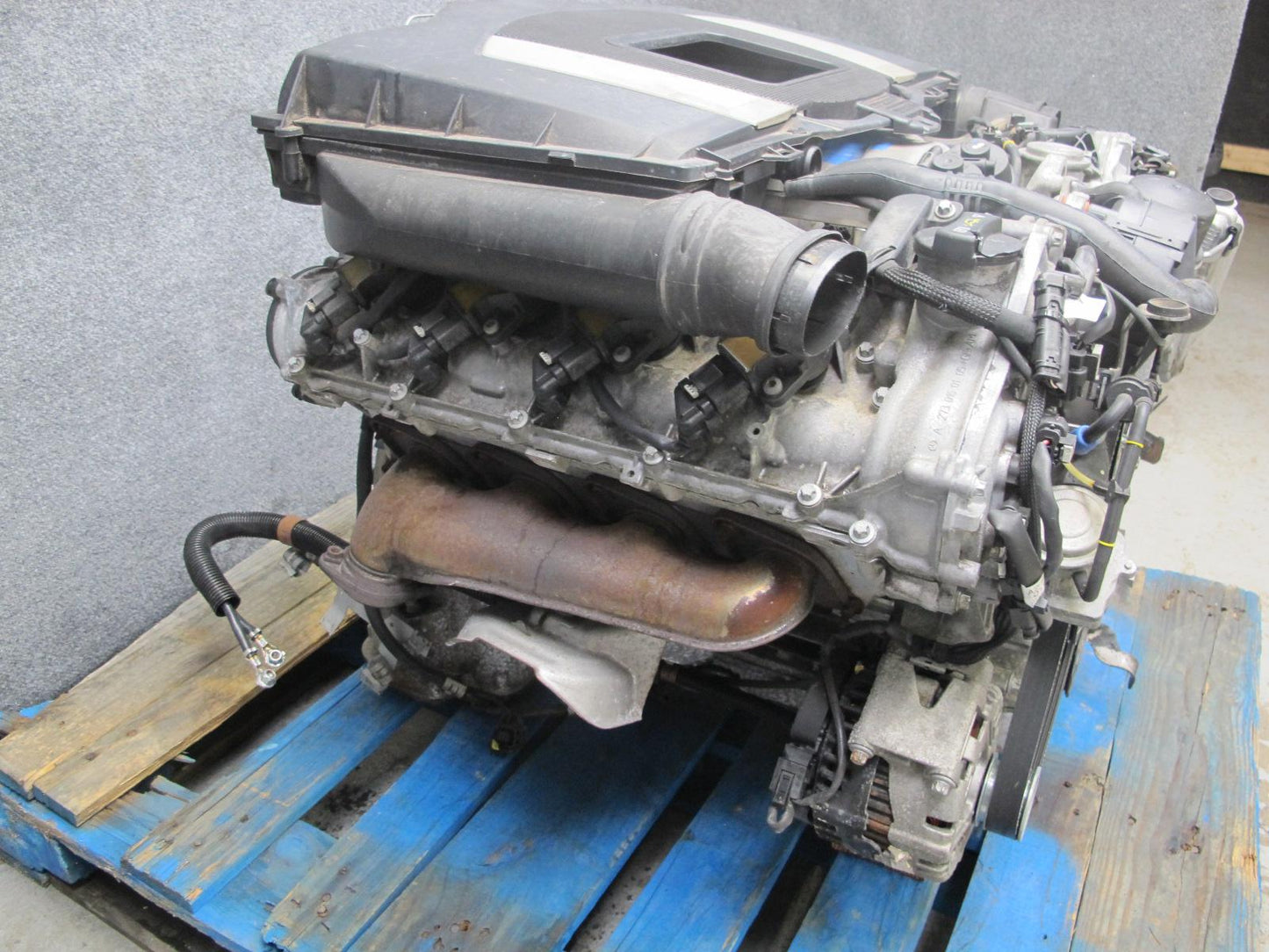 07-12 Mercedes R230 SL550 5.5L M273 273.965 V8 Complete Engine Motor 156k Miles