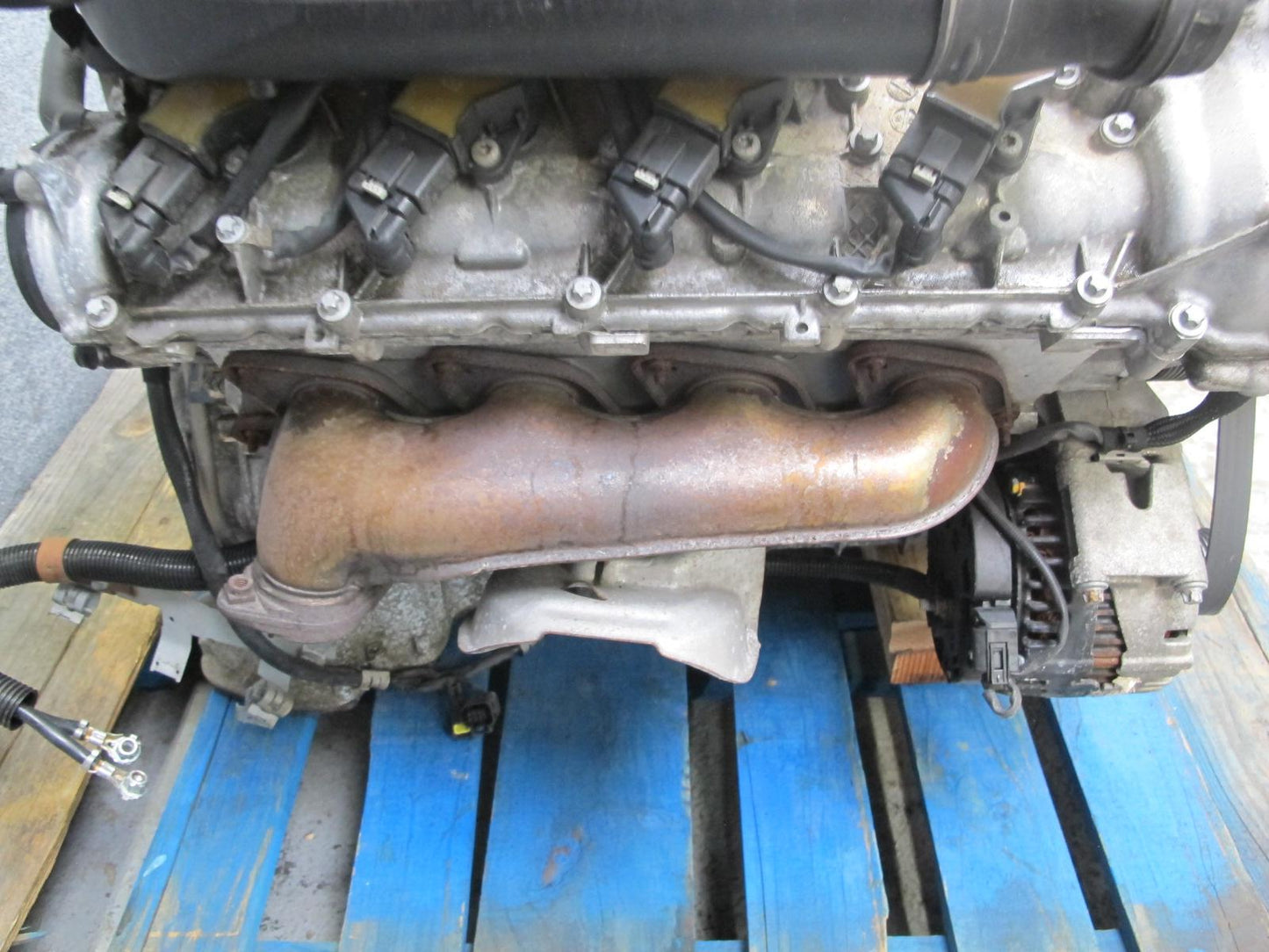 07-12 Mercedes R230 SL550 5.5L M273 273.965 V8 Complete Engine Motor 156k Miles