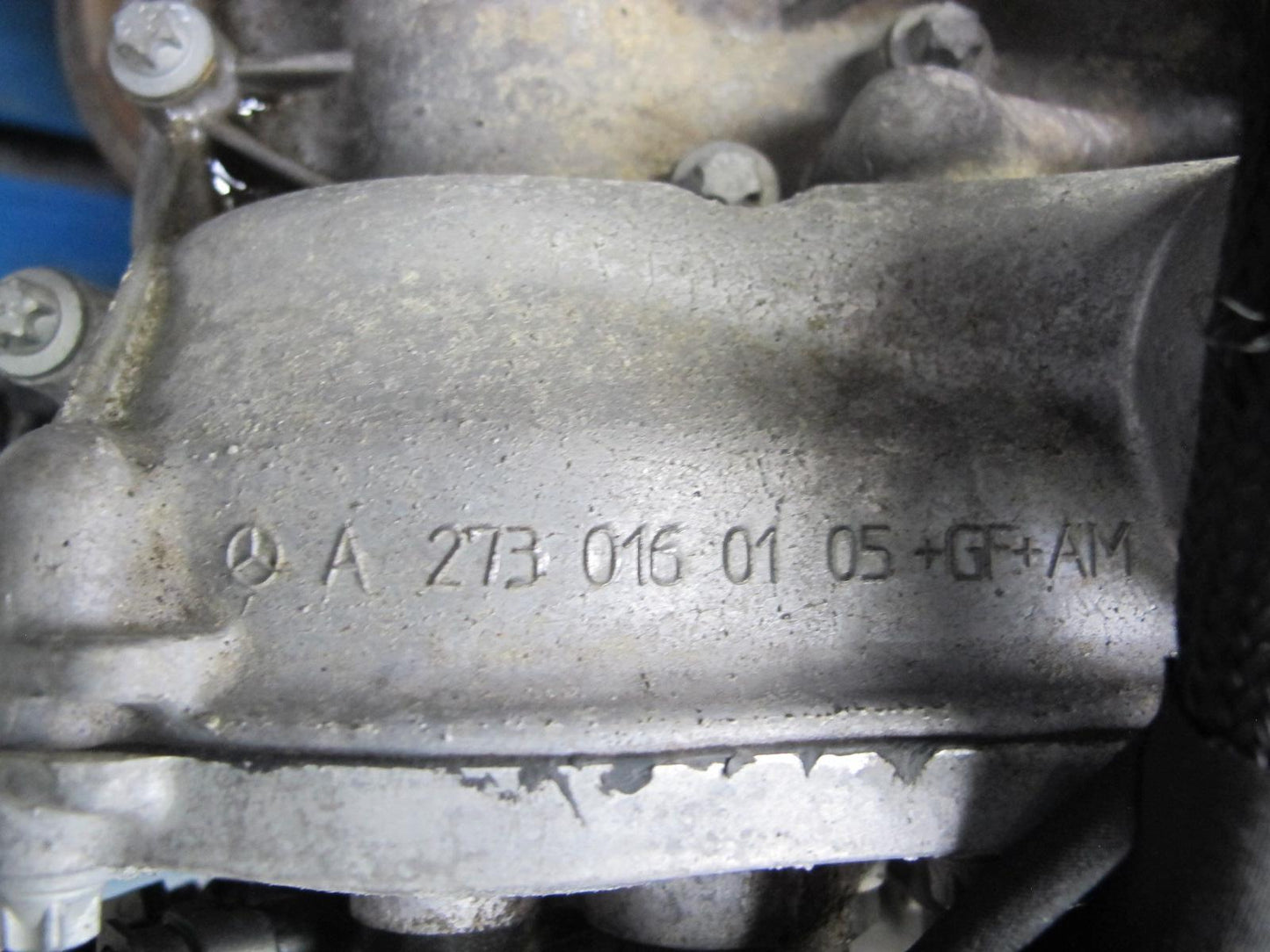 07-12 Mercedes R230 SL550 5.5L M273 273.965 V8 Complete Engine Motor 156k Miles