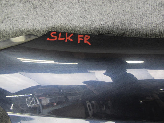 09-12 Mercedes R230 SL63 AMG Front Right Fender Shell Panel Cover Black OEM