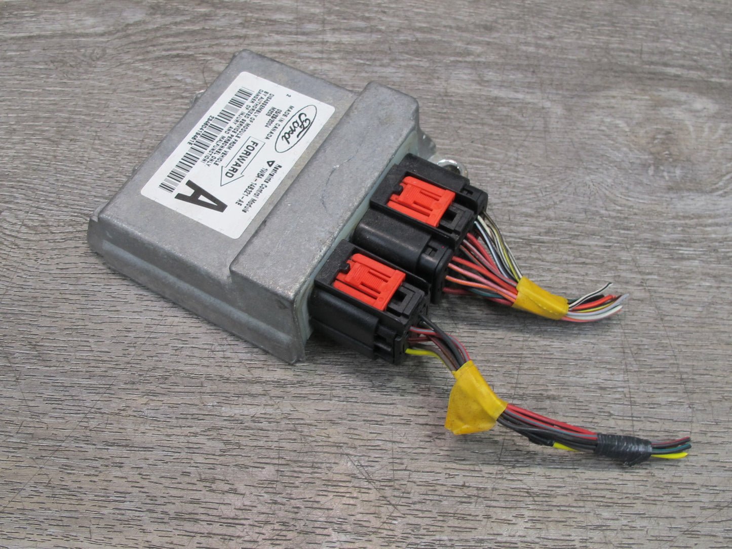 02-05 FORD THUNDERBIRD SRS AIRBAG CONTROL MODULE UNIT 1W6A14B321AE OEM