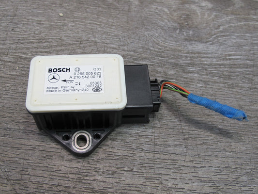03-08 Mercedes R230 YAW Turn Rate Acceleration Stability Sensor 2165420018 OEM