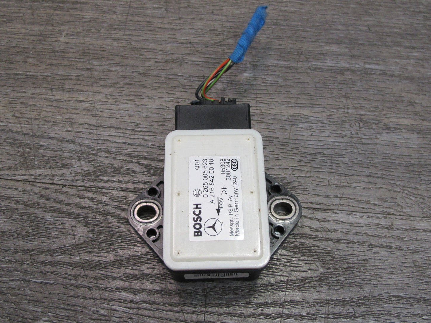 03-08 Mercedes R230 YAW Turn Rate Acceleration Stability Sensor 2165420018 OEM