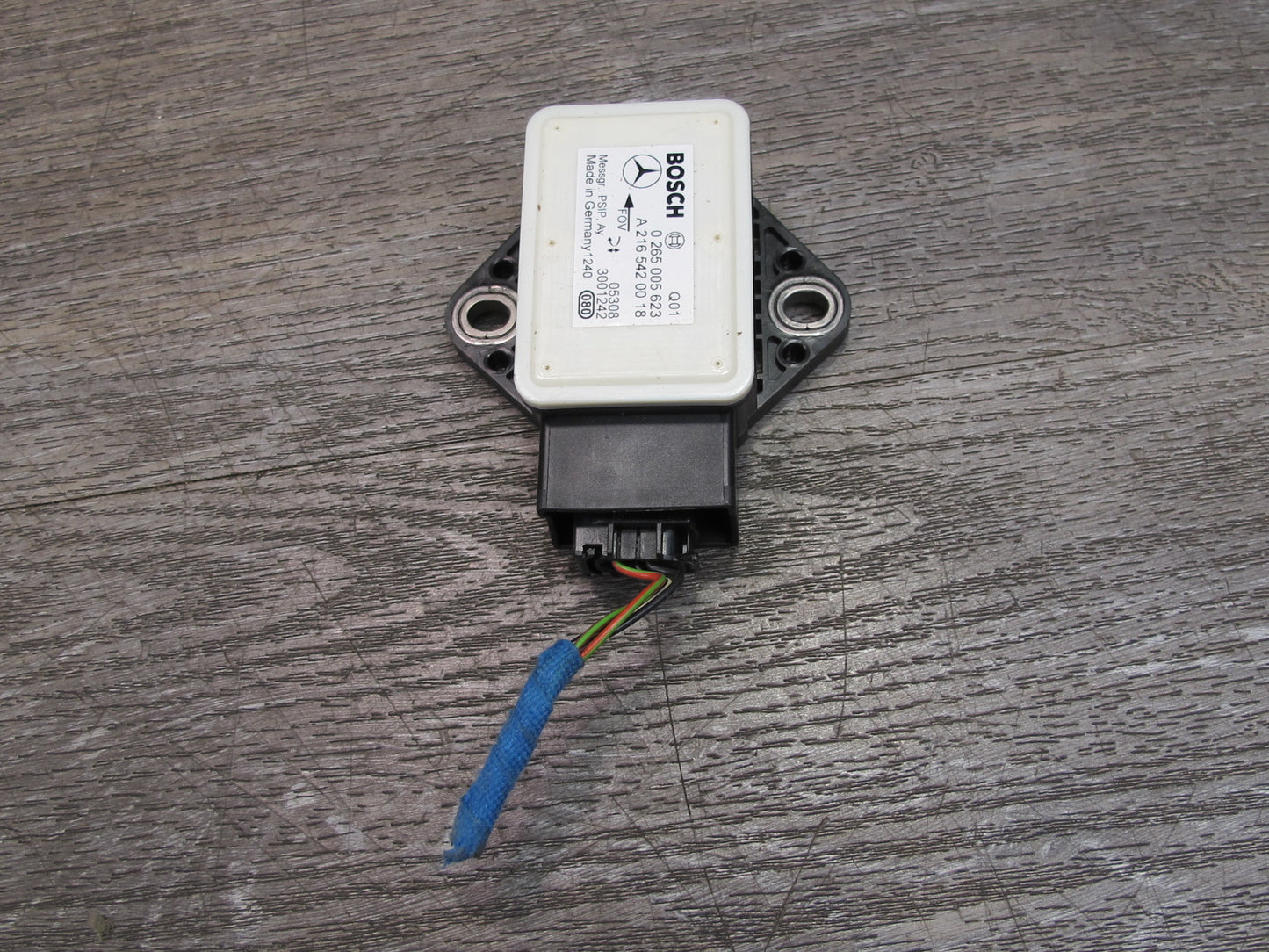 03-08 Mercedes R230 YAW Turn Rate Acceleration Stability Sensor 2165420018 OEM
