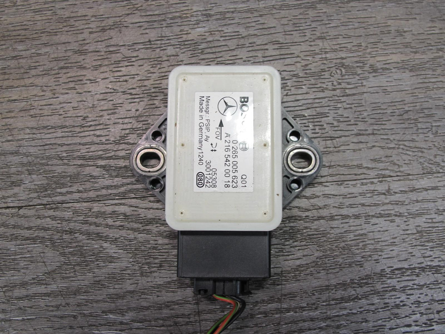 03-08 Mercedes R230 YAW Turn Rate Acceleration Stability Sensor 2165420018 OEM