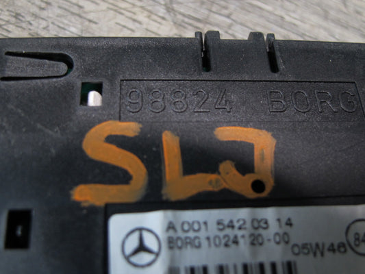 03-06 Mercedes R230 Sl-class Parktronic Clock Display Module A0015420314 OEM