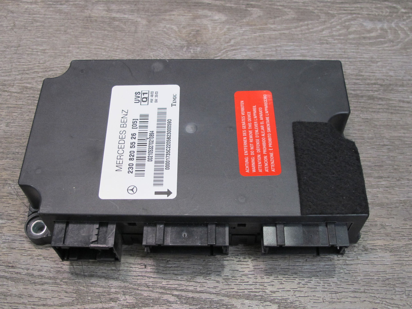 03-08 Mercedes R230 Convertible  TOP Roof Control Module 2308205526 OEM