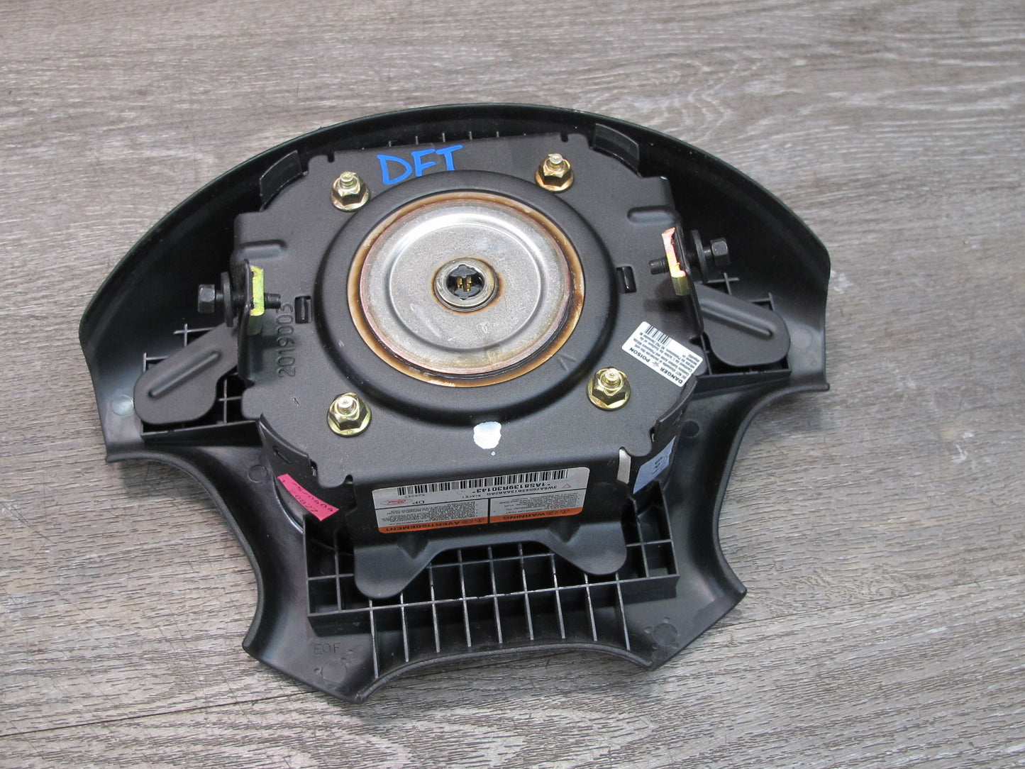 02-05 FORD THUNDERBIRD FRONT LEFT DRIVER SIDE STEERING WHEEL SRS AIRBAG OEM