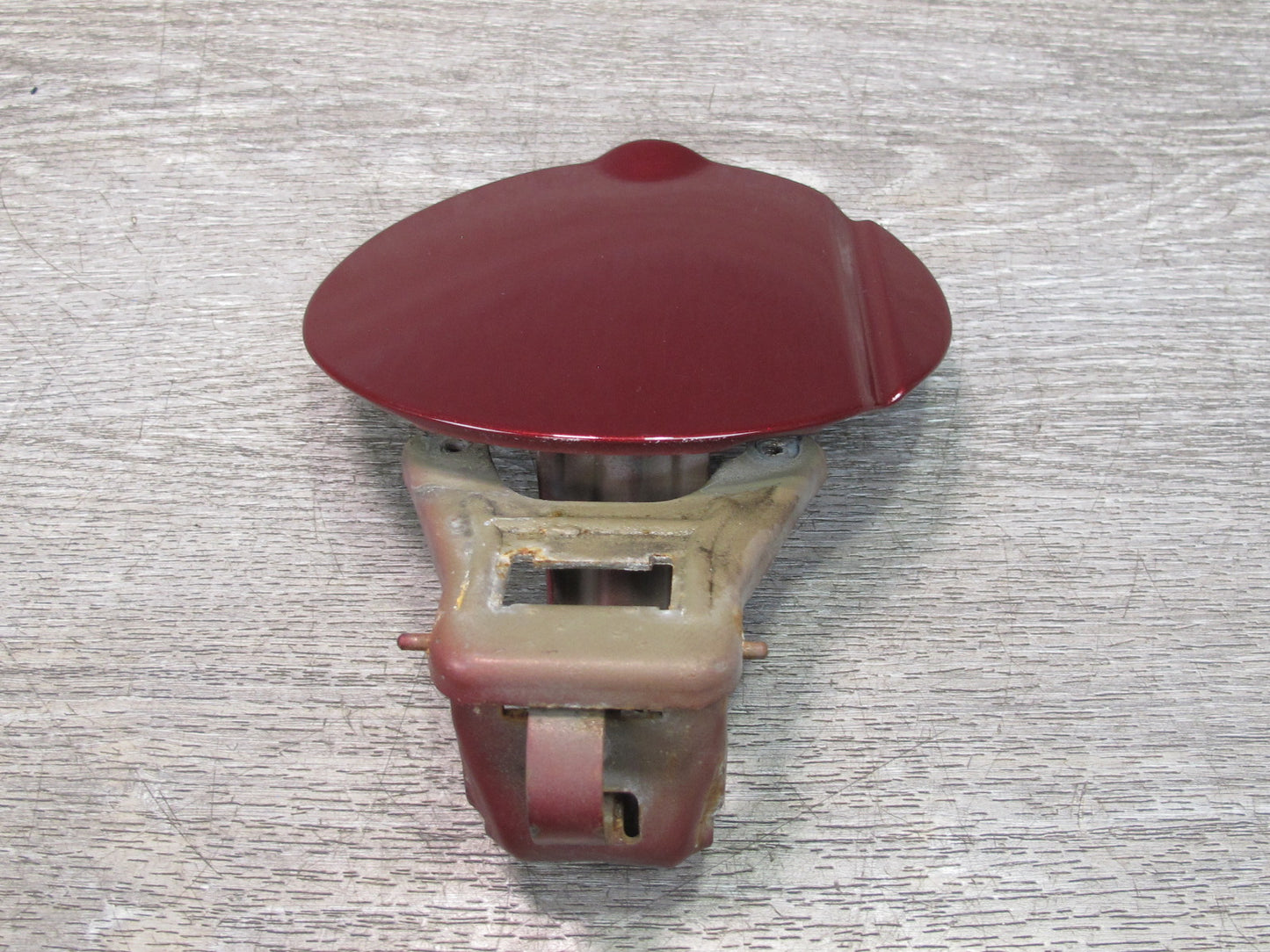 02-05 Ford Thunderbird Fuel Tank Filler Door Lid Cover Maroon OEM