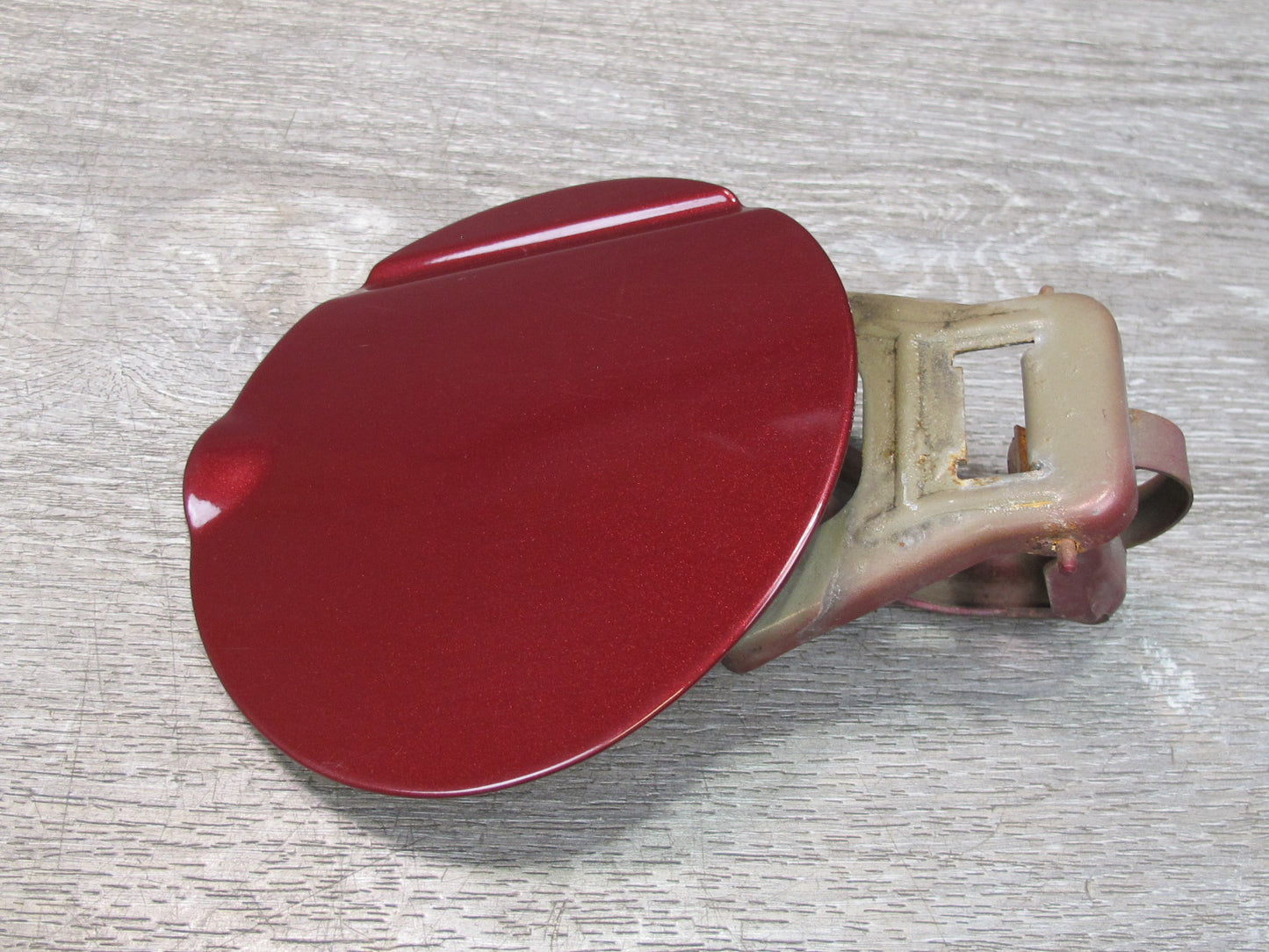 02-05 Ford Thunderbird Fuel Tank Filler Door Lid Cover Maroon OEM