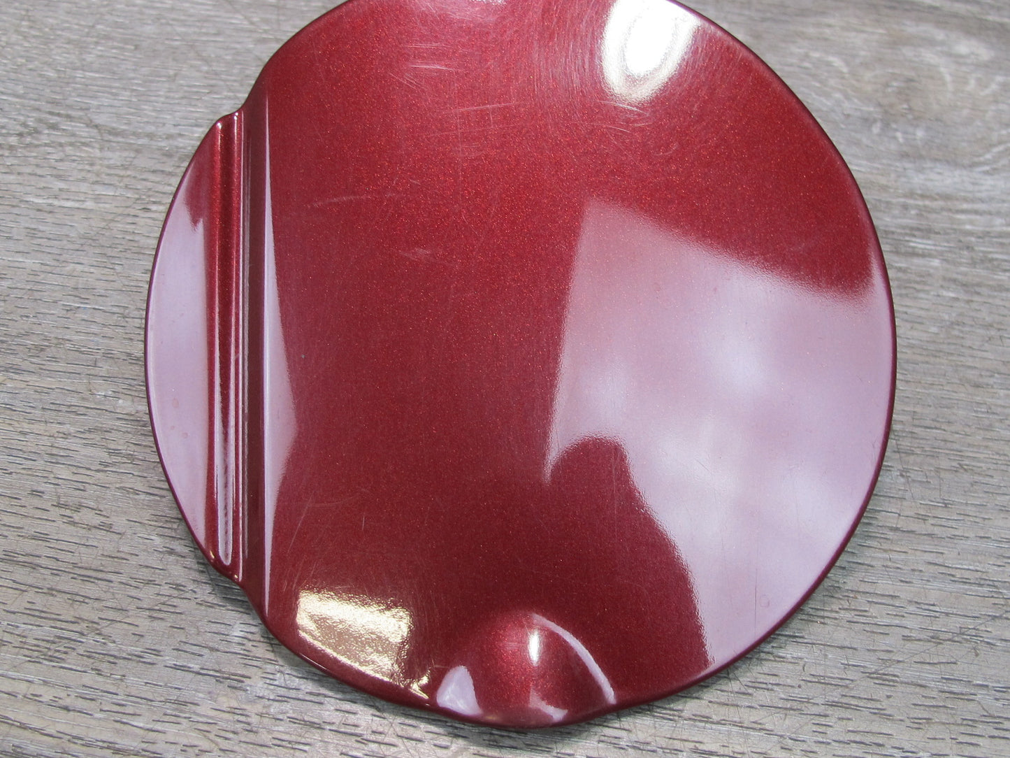 02-05 Ford Thunderbird Fuel Tank Filler Door Lid Cover Maroon OEM