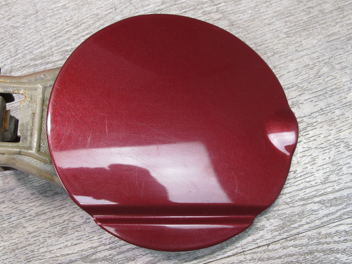 02-05 Ford Thunderbird Fuel Tank Filler Door Lid Cover Maroon OEM