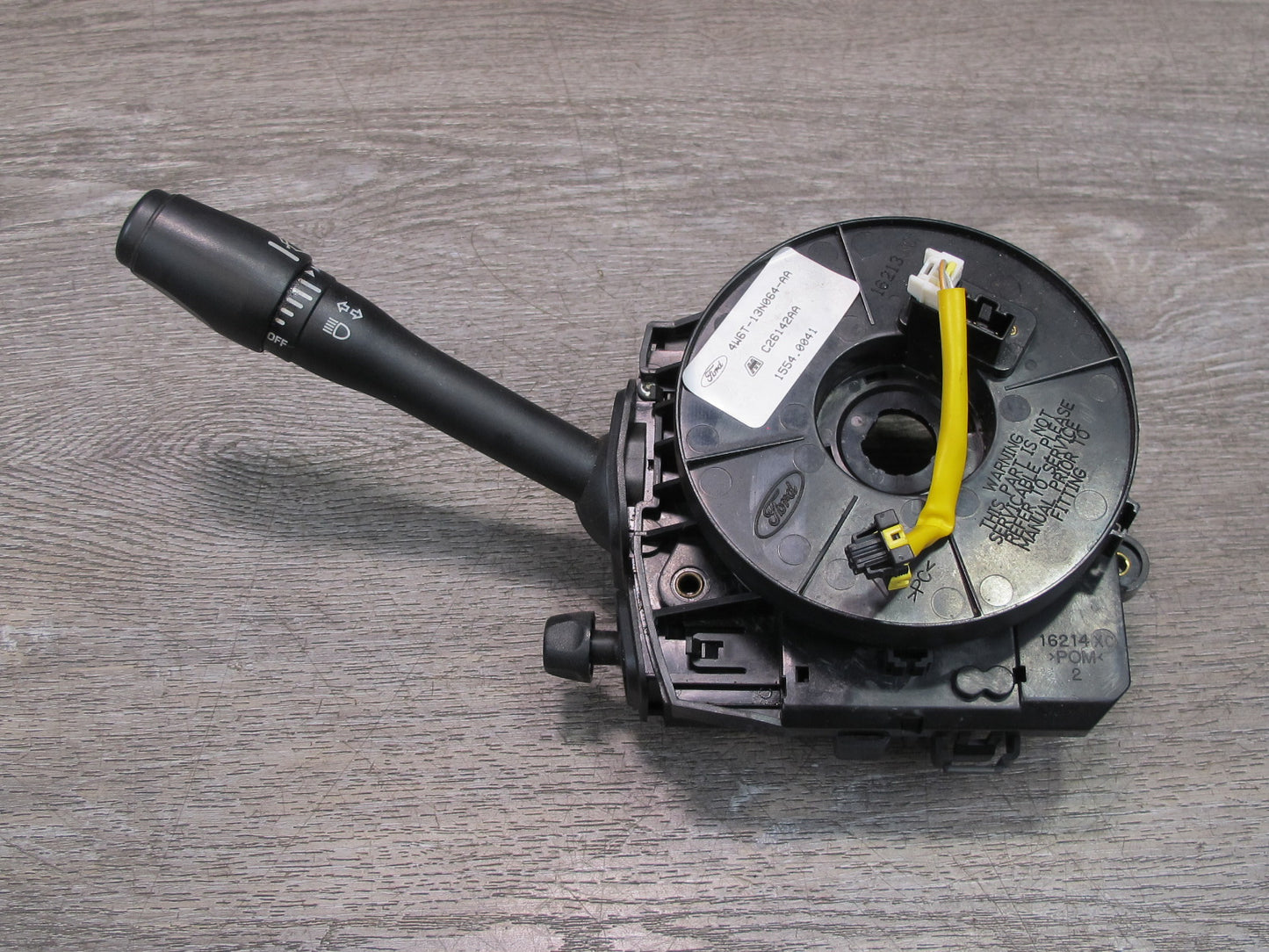 03-05 FORD THUNDERBIRD STEERING COLUMN MULTI SWITCH CLOCK SPRING OEM