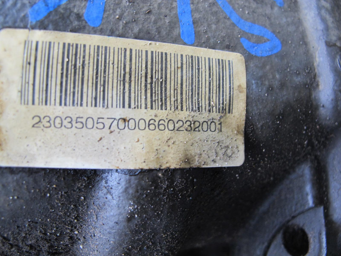 07-12 Mercedes R230 SL550 M273 Rear Differential Carrier 2.65 Ratio OEM