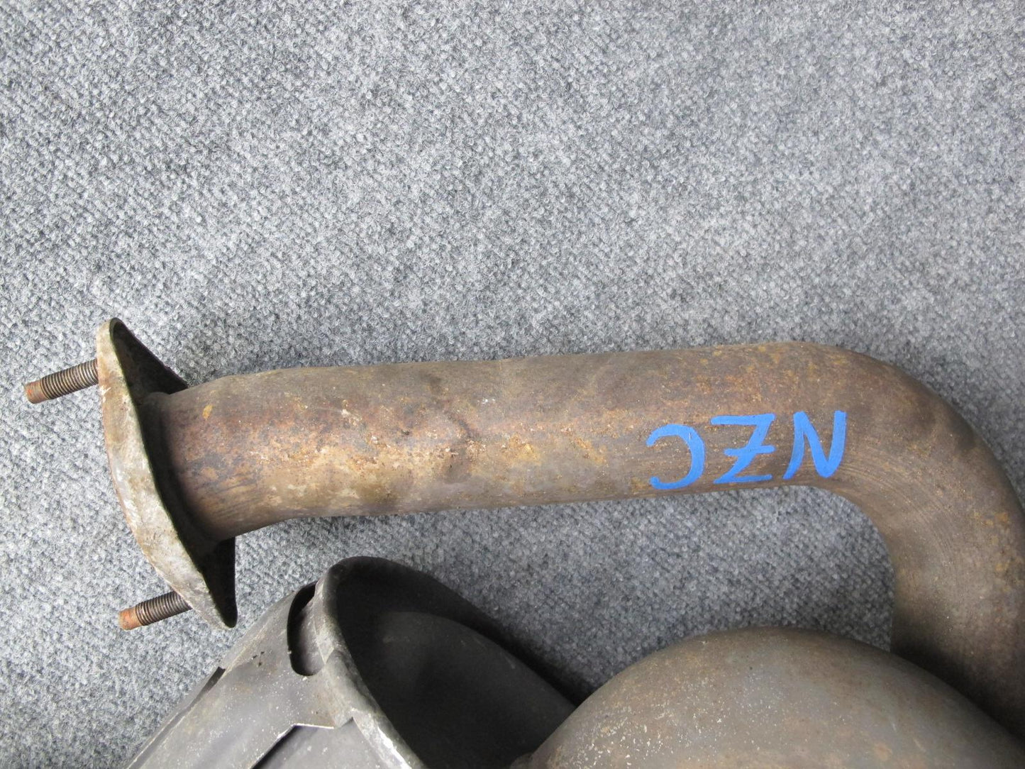 03-05 Nissan 350Z Z33 VQ35DE Rear Exhaust Muffler w Tips 46K Miles OEM