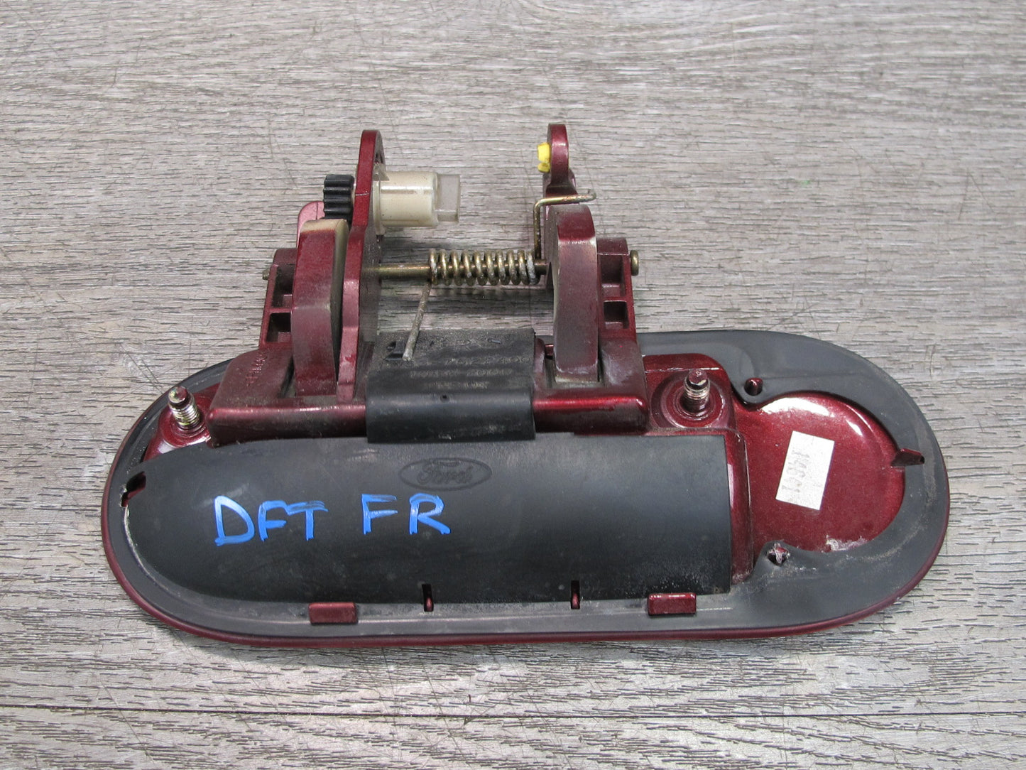 02-05 Ford Thunderbird Right Passenger Door Exterior Handle Maroon OEM