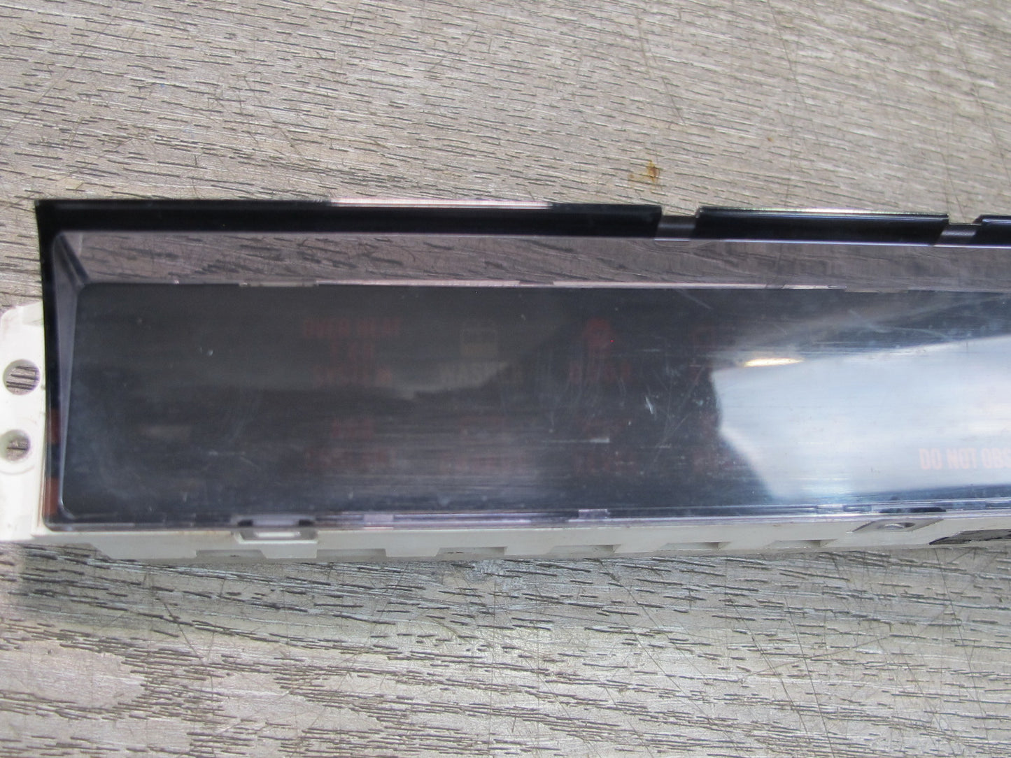 1988 Mazda RX7 FC3S Convertible Dash Clock Warning Light Cluster Display OEM
