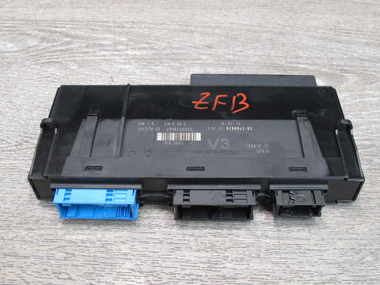 2013 BMW F10 5-SERIES PL6 Jbbfe III Body BCM BCU Control  Module 9286942 OEM