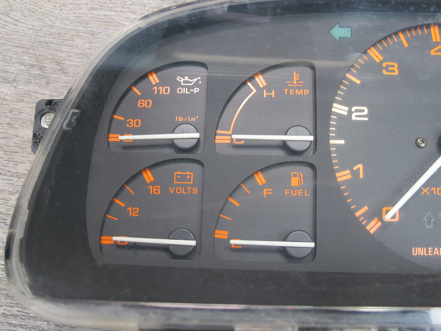 86-88 Mazda RX7 FC3S M/T NON Turbo Instrument Cluster Gauge Speedometer OEM