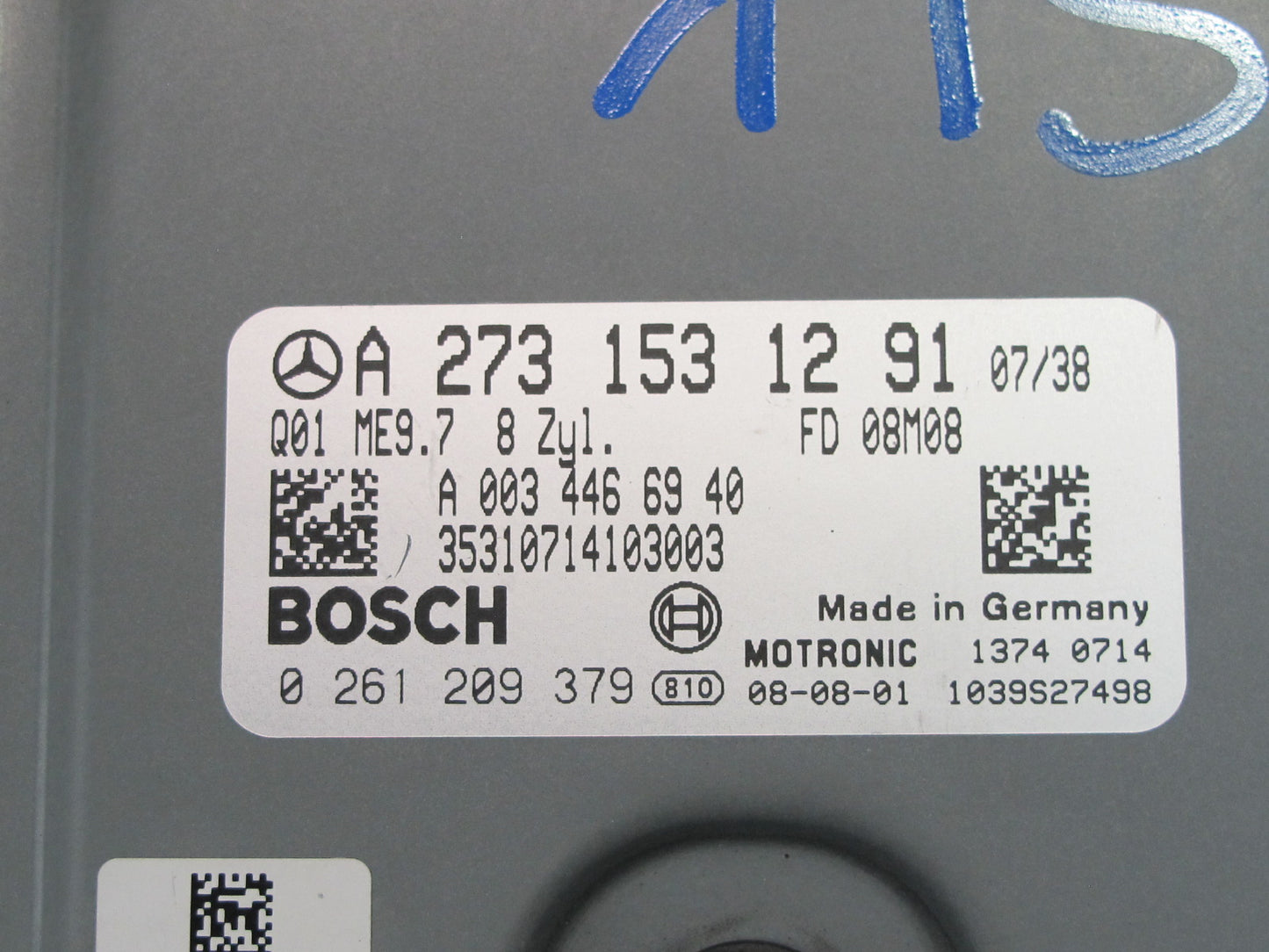2009 Mercedes R230 SL550 M273 ECU ECM Shifter Ignition Switch Glove Lock KEY Set