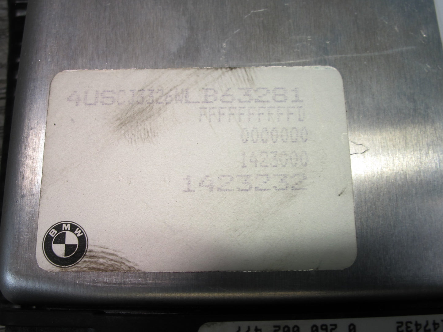 97-98 BMW E36/7 Z3 2.8L A/T Automatic Transmission Control Module 1423232 OEM