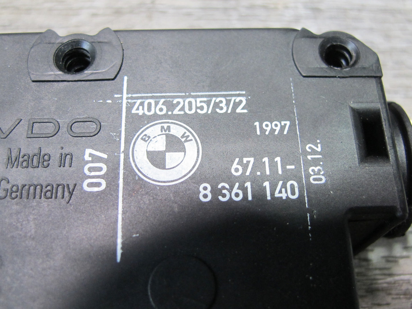 96-02 BMW E36/7 Z3 Rear Trunk Lid Lock Latch Actuator Motor 8361140 OEM
