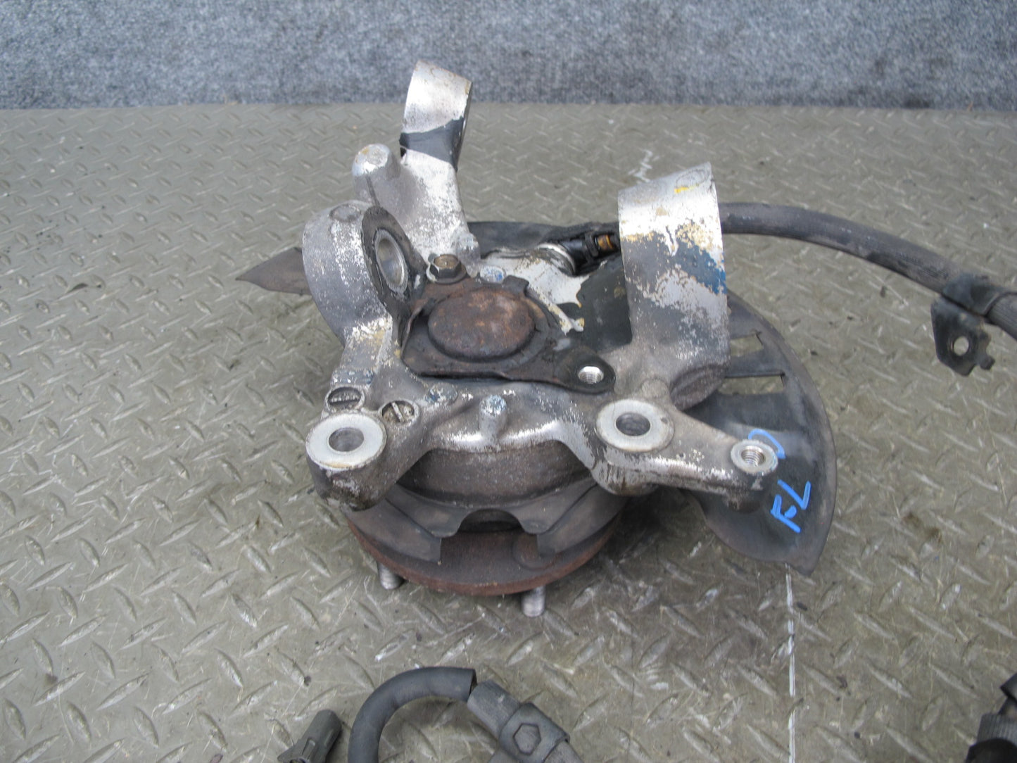 92-96 Nissan Z32 300ZX NA Front Left Spindle Knuckle Wheel Hub Bearing OEM