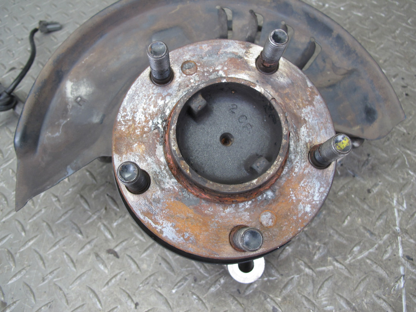 92-96 Nissan Z32 300ZX NA Front Right Spindle Knuckle Wheel Hub Bearing OEM