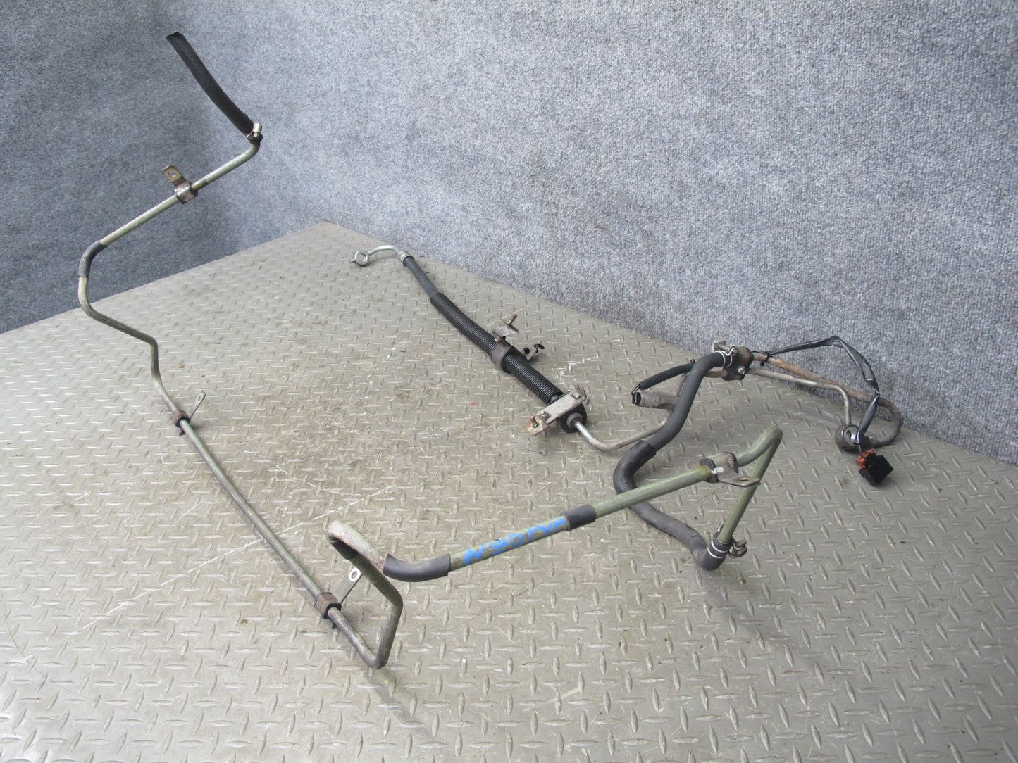 91-93 Nissan Z32 300ZX NON Turbo Power Steering Hose Pipe Line Set OEM
