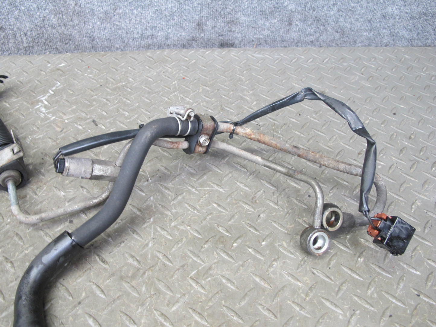 91-93 Nissan Z32 300ZX NON Turbo Power Steering Hose Pipe Line Set OEM